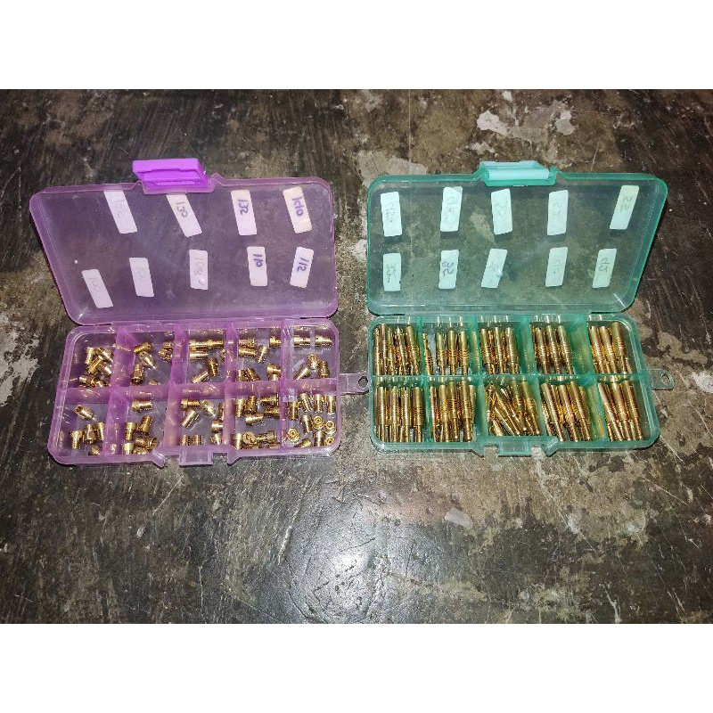 SPUYER KARBU KARBULATOR PJ MJ PILOT JET MAIN JET PWK SUDCO TIGER PE DLL