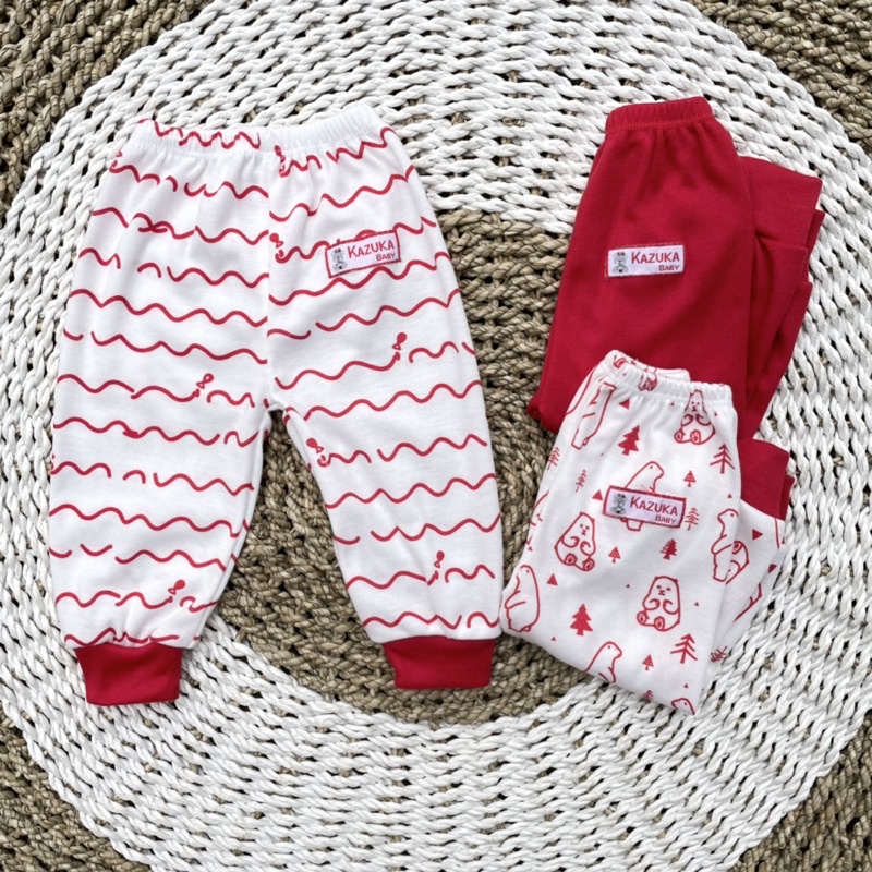 3 PCS Celana Bayi Panjang Celana Bayi Baru Lahir Celana bayi Newborn DNW BABY