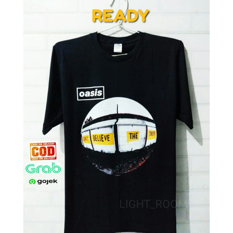 KAOS/KAOS MUSIK T SHIRT PREMIUM OVERSIZE/KAOS BAND OASIS/KAOS BAND