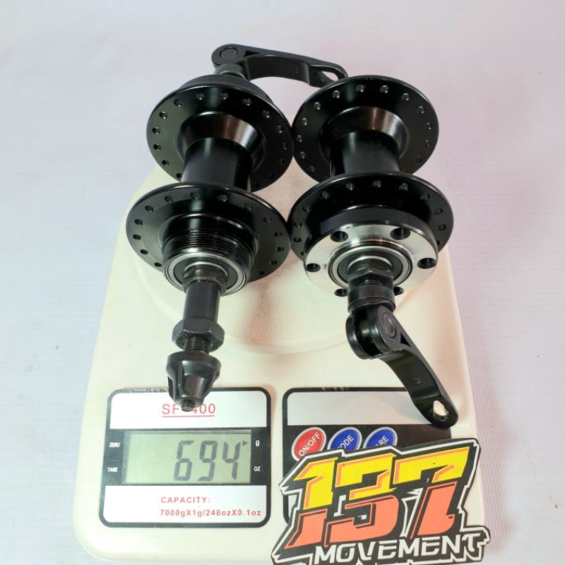 Hub QR Drat Ulir Cakram Alloy Bearing 32 dan 36 Hole