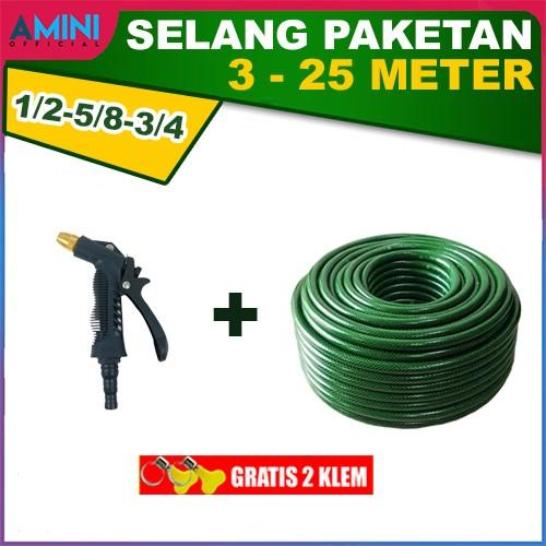 Selang Selang Air 5/8 Inch 25 Meter / Selang Air Anti Lumut Benang Polyester