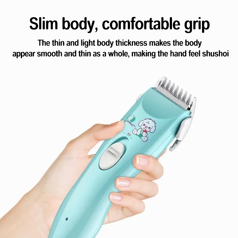 Baby Hair Clipper Alat Cukur Rambut Bayi Anak Lengkap / Alat Cukur Rambut Elektronik Bayi / Baby Hair Clipper