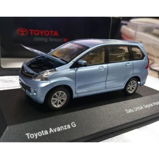 Diecast miniatur mobil toyota avanza type G original auto2000