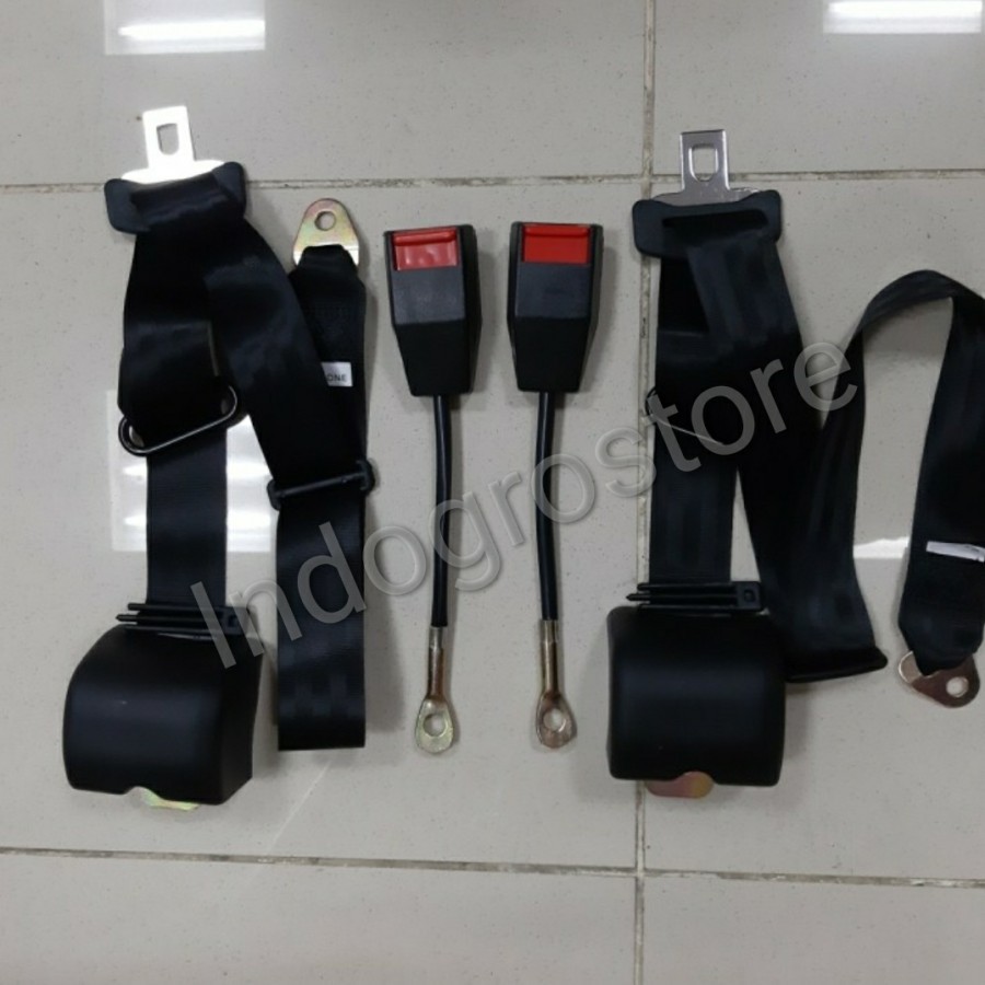 SAFETY BELT OTOMATIS Sabuk Pengaman Mobil Mirage XPANDER Pajero Outlander Sport Delica Triton