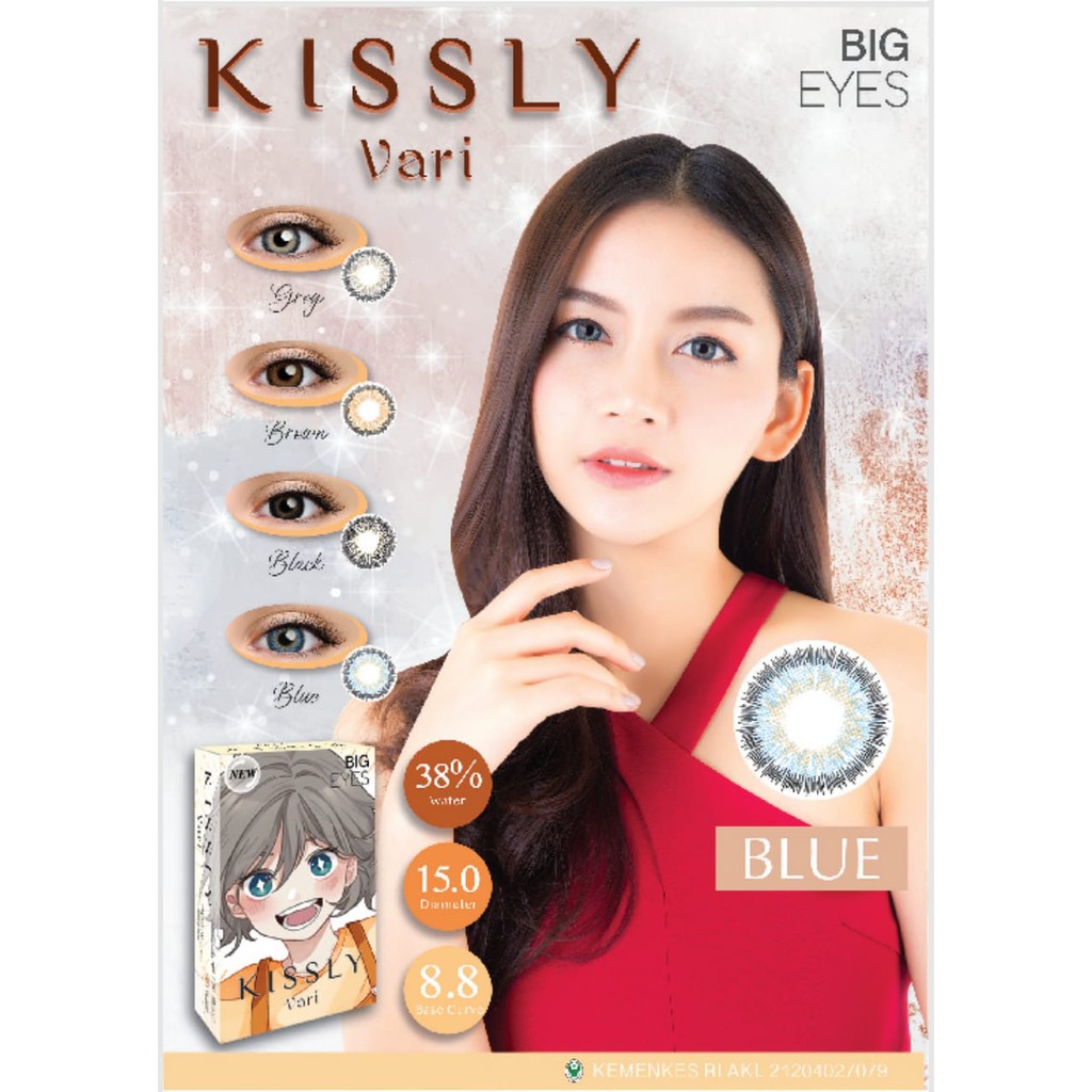 SOFTLENS KISSLY VARI BIG EYES 15MM