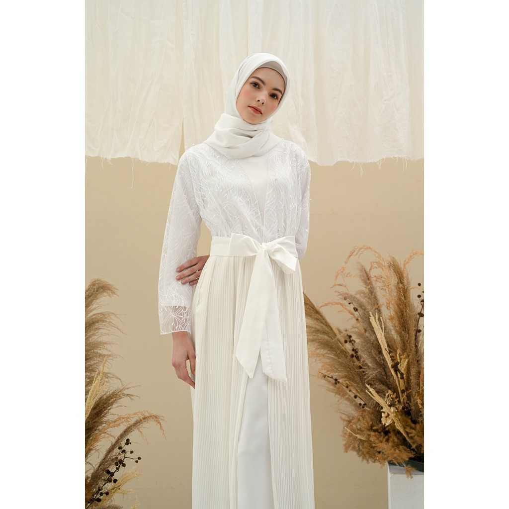 Clarkia Robe - Flower Endurance Collection - KIMONO ROBE PENGANTIN / BRIDESMAID