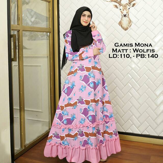 Gamis syari MONA