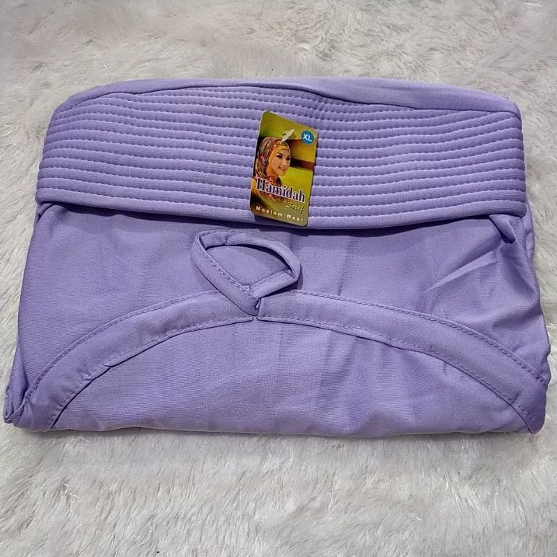 HAMIDAH BERGO SERUT JUMBO JILBAB JUMBO SERUT JUMBO KERUDUNG SERUT JUMBO-LILAC