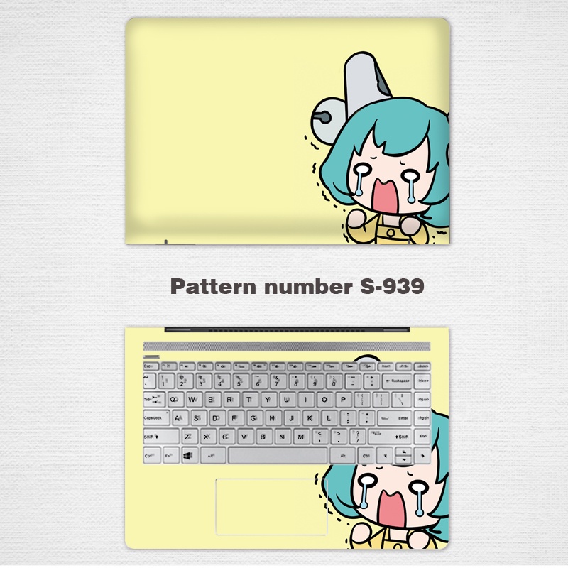 DIY Universal Laptop Stickers Computer Skin Vinyl 2 Sides Notebook Skin for 11/12/13/14 Inch 2021 Lenovo Savior R7000 Computer Sticker Y7000p Protective Case Y7000 Animation Film 2020 Notebook R9000p R720 Y9000x GameBook 15.6 Accessories