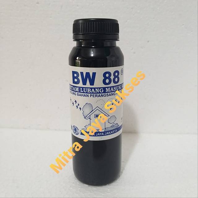 BW 88 Cat Hitam lubang masuk rumah walet