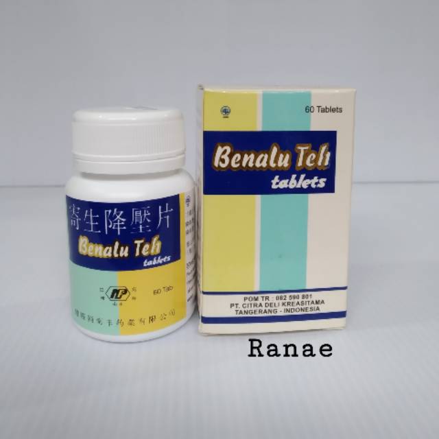 Benalu Teh Tablets - Kolesterol dan darah tinggi