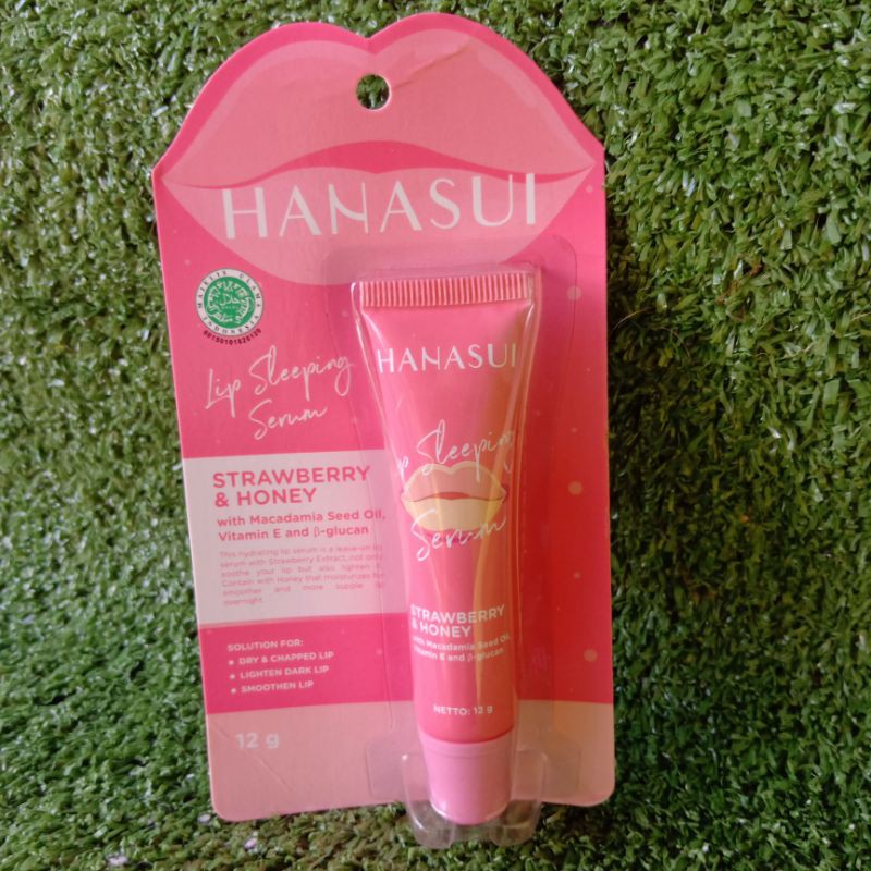 HANASUI LIP SLEEPING SERUM ORIGINAL BPOM HALAL MUI