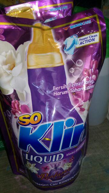 Termurah!!! Soklin Liquid 780ml