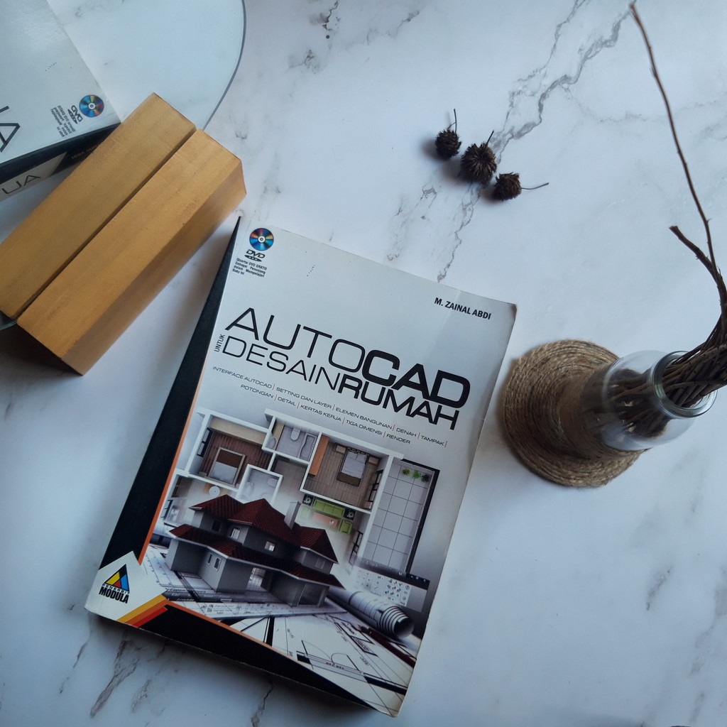 Jual Autocad Untuk Desain Rumah CD M Zainal Abdi Modula Indonesia Shopee Indonesia