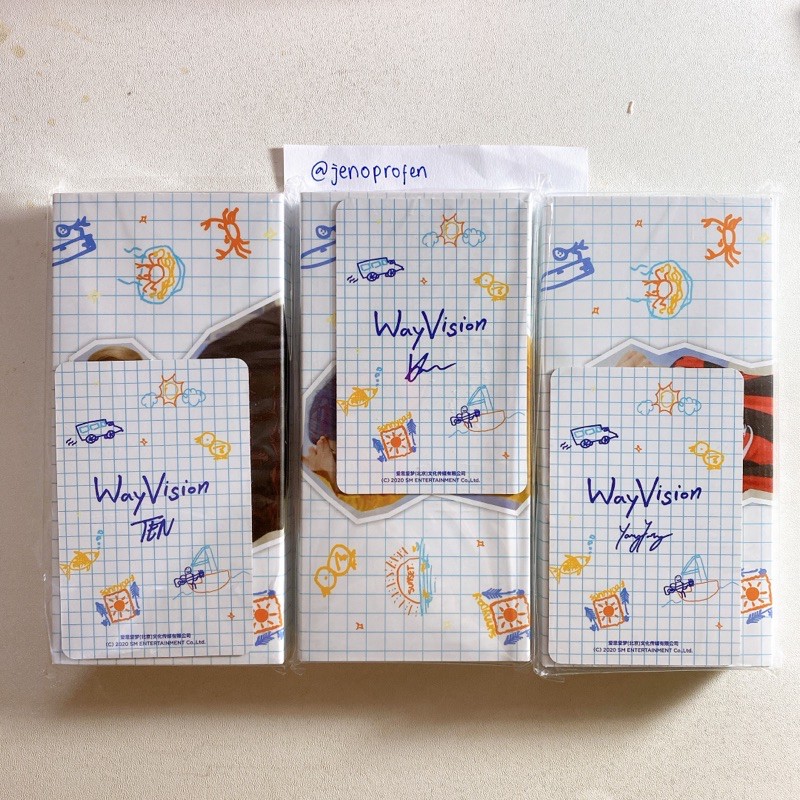 [READY] Flipbook Wayvision Sealed TEN YANGYANG KUN LUCAS HENDERY SET