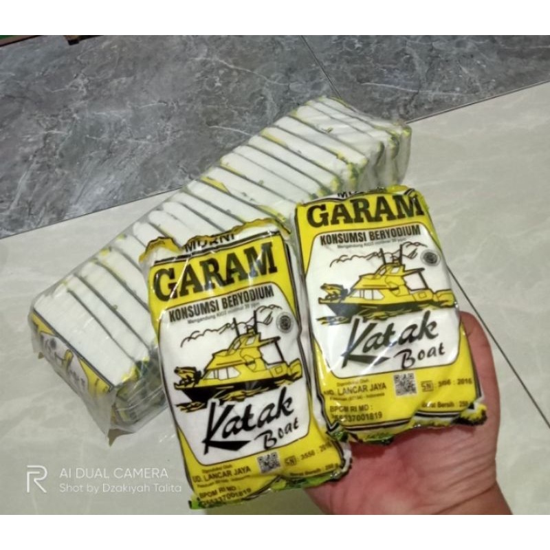 

garam cap katak boat