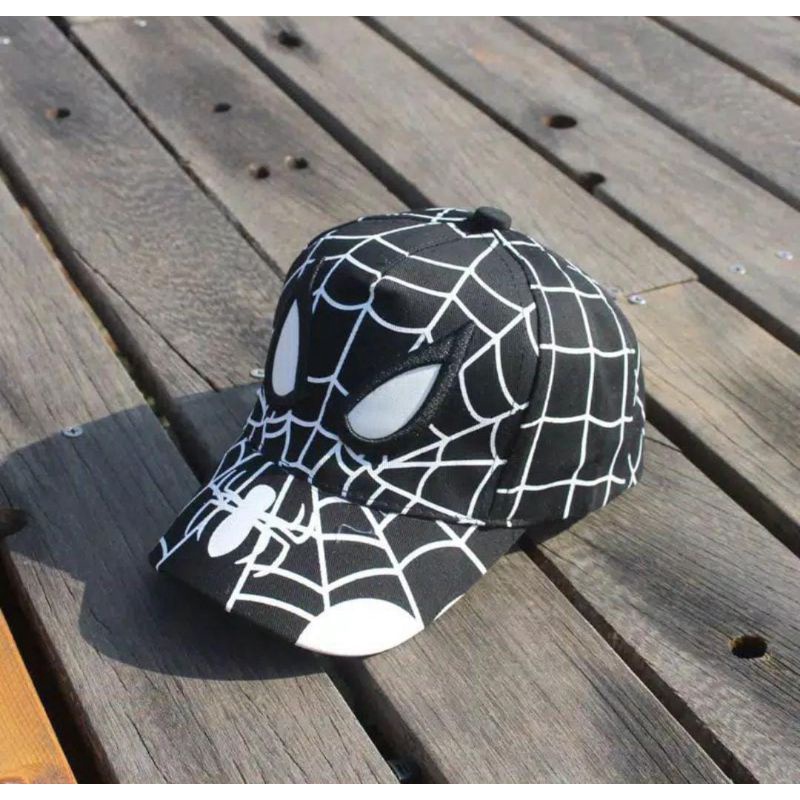 Topi Baseball Anak Laki-Laki Cowok Model Terbaru Karakter Spiderman/Topi bordir SPIDERMAN