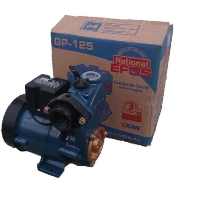 (Terbaik) Pompa air pendorong NATIONAL EFOS GP 125 boster decker king sanyo waterplus Diskon-