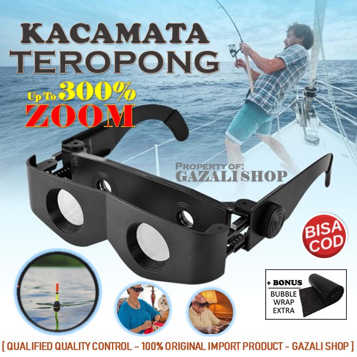 Kacamata Pembesar Dengan Teknologi Teropong Sampai Zoom 400 Zoomies