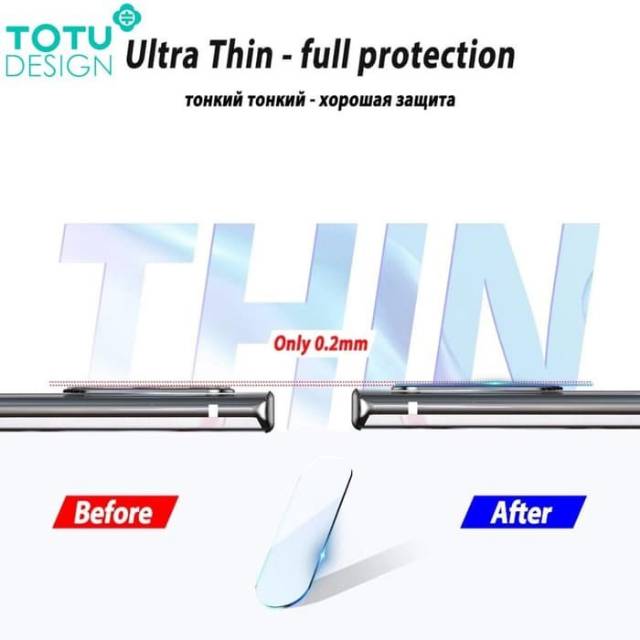 Totu Design Tempered Glass Camera samsung Note 10 PLUS Screen kamera