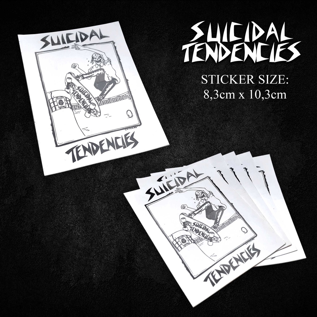 

STICKER SUICIDAL TENDENCIES - SKATEBOARD