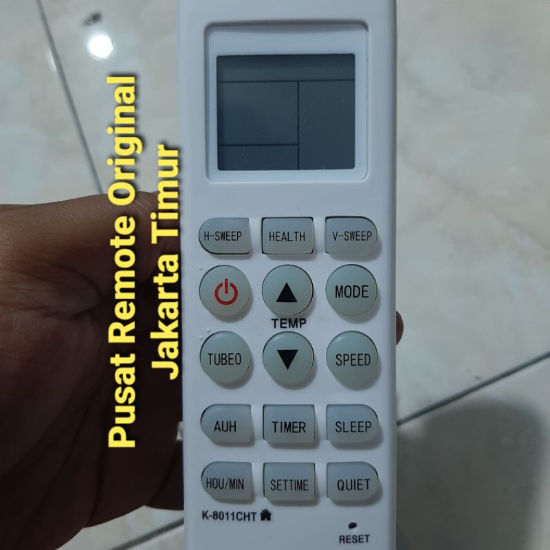 REMOTE REMOT AC CHANGHONG KKG9B-C1 SEPERTI ORIGINAL