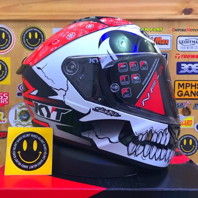 Helm KYT NFR Pirate DOUBLE VISOR Full Face