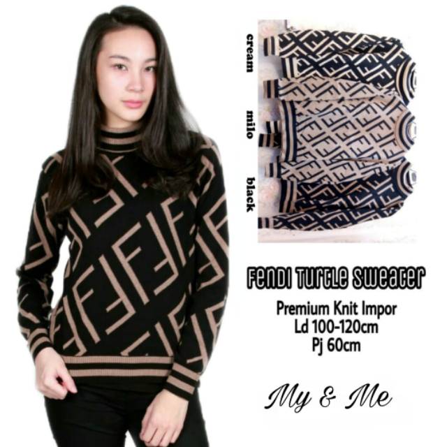 Fendi turtle sweater