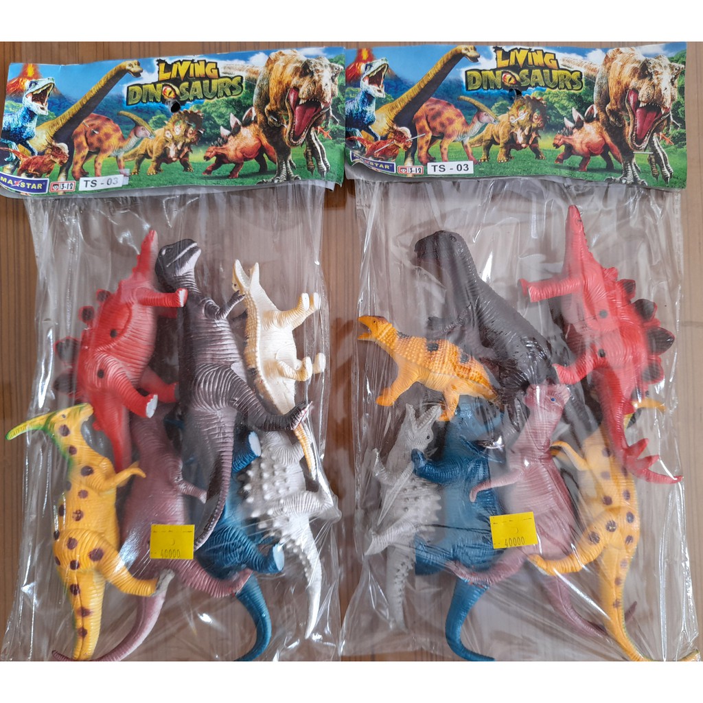 Mainan anak dinosaurus set