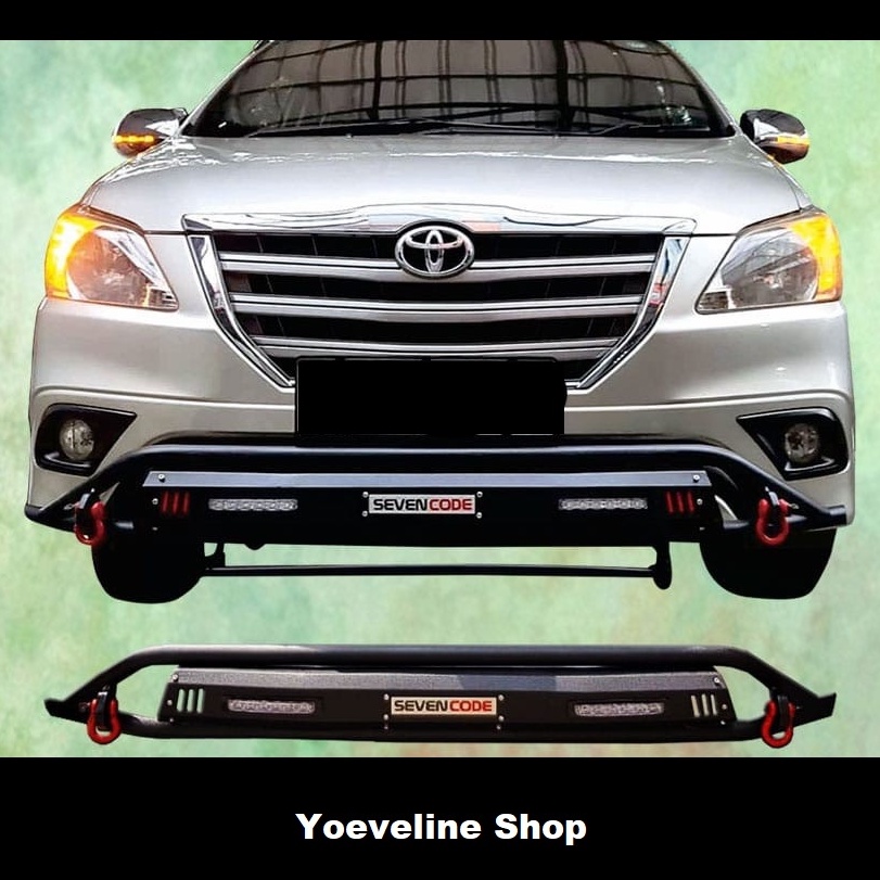 Tanduk Cobra Sevencode Bumper Depan Grand Innova