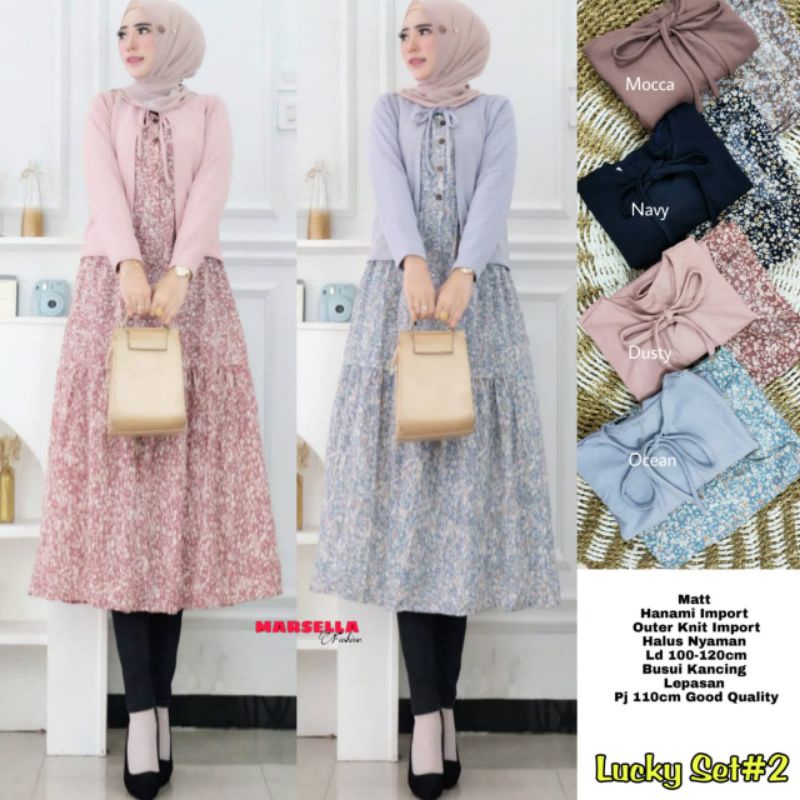 LUCKY SET#2 TUNIK BY MARSELLA