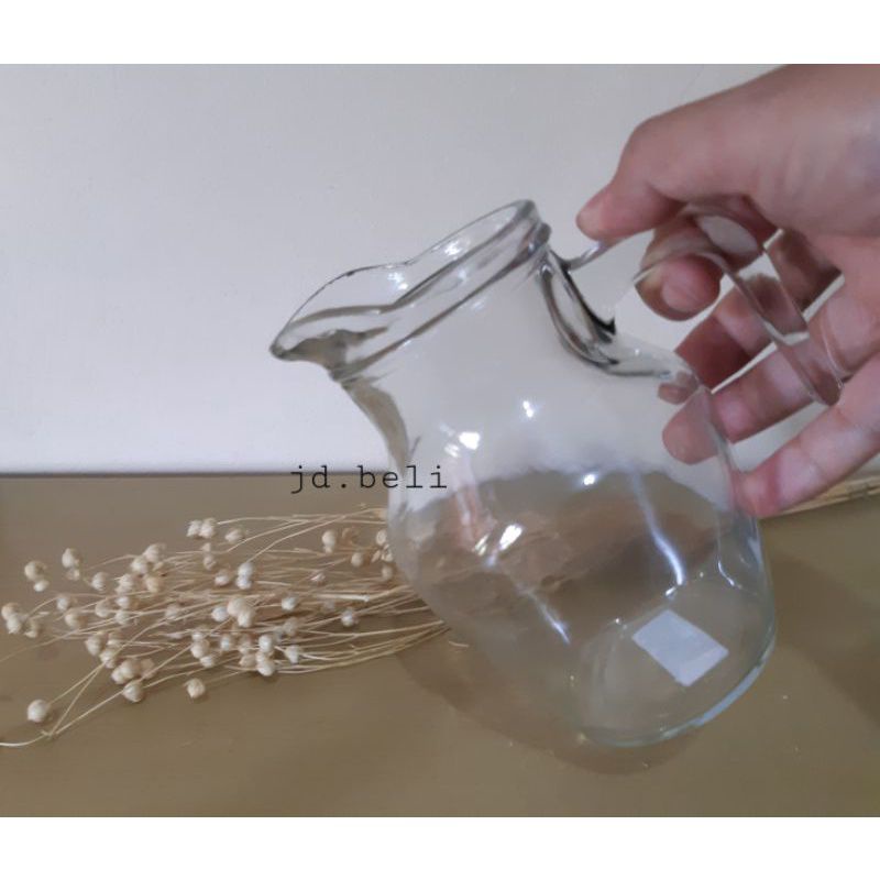 PITCHER WATER JUG 500ML PREMIUM/PITCHER WINE/TEKO KACA/TEKO KACA TEBAL/PITCHER