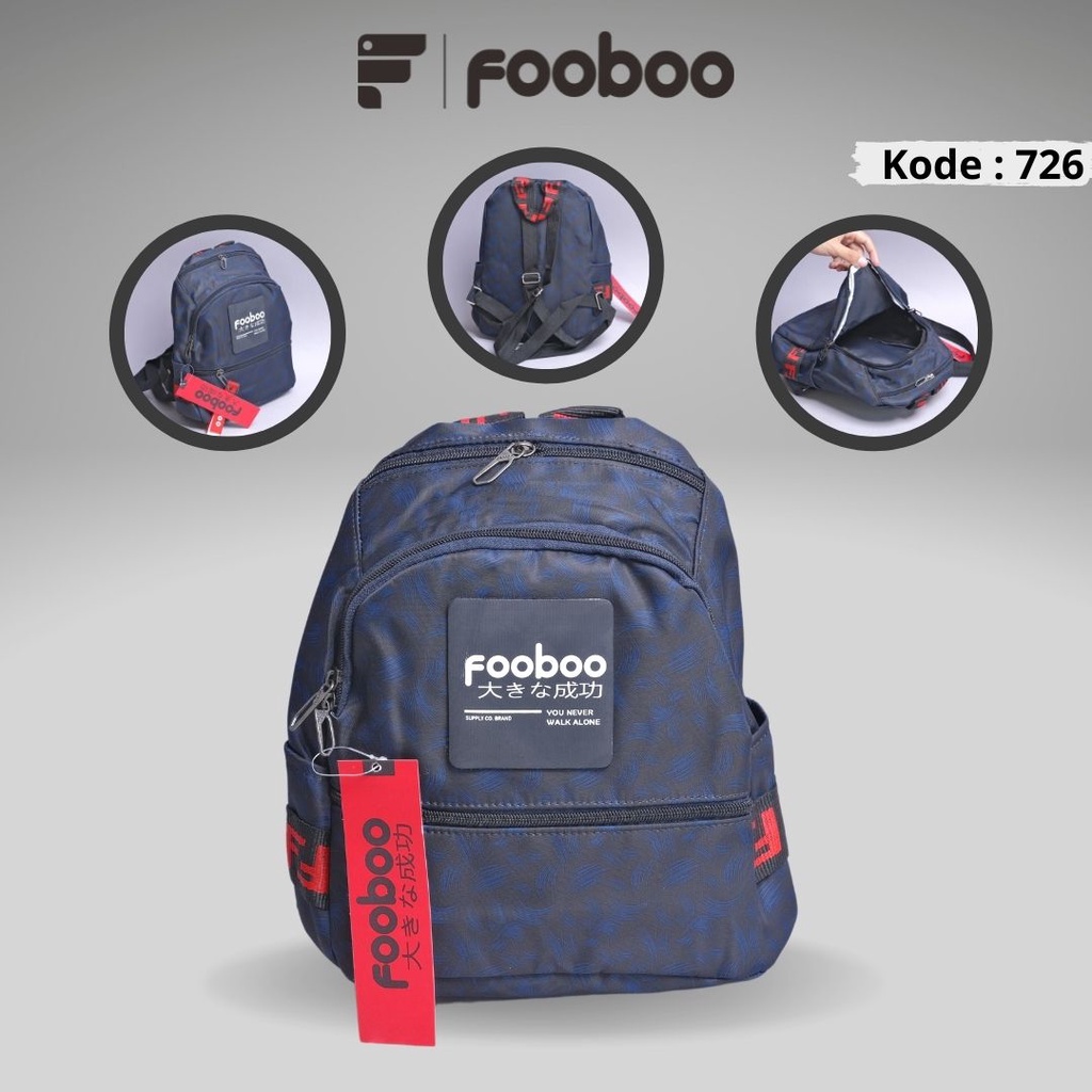 FOOBOO TAS RANSEL BACKPACK MINI WANITA