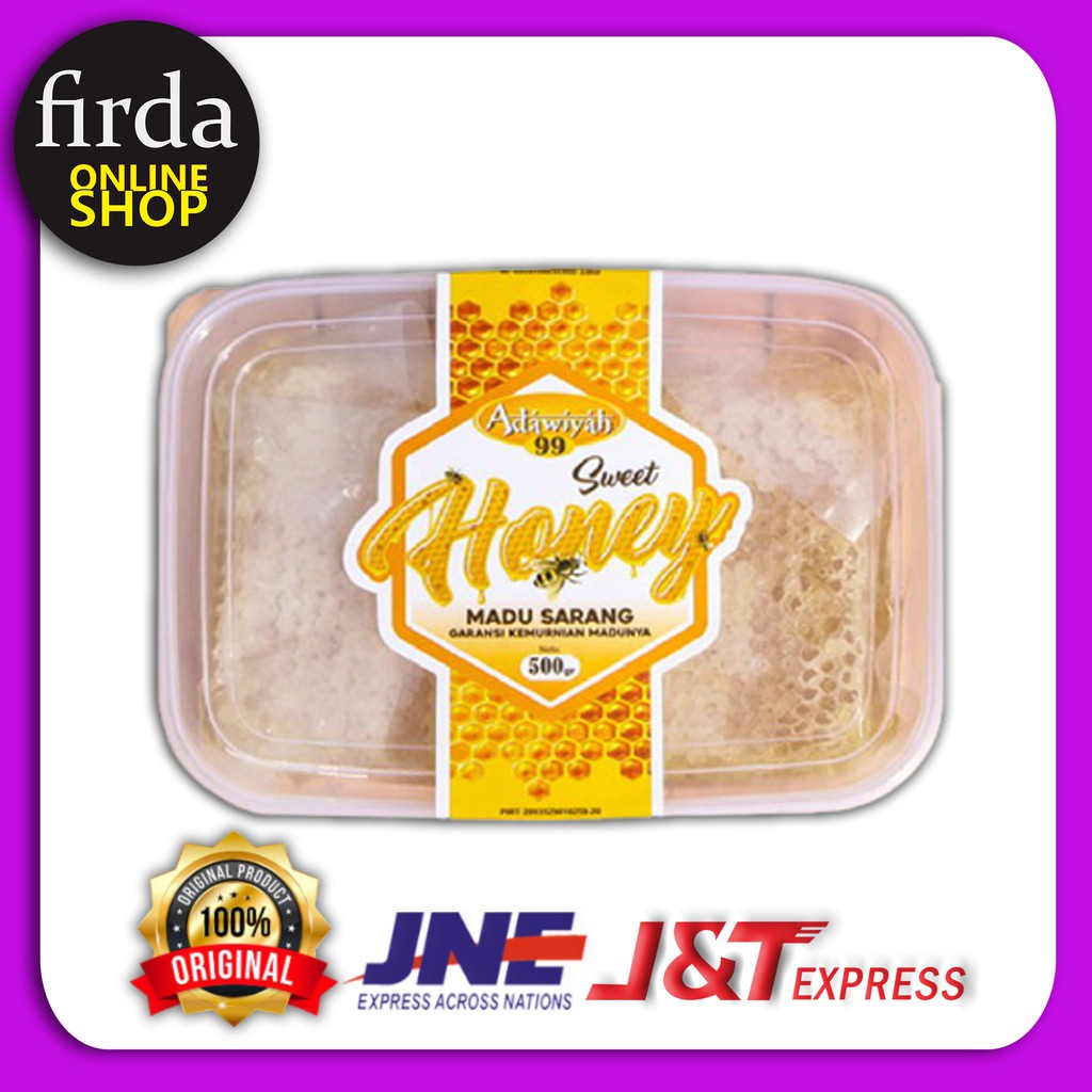 

MADU SARANG RANDU / MADU SARANG ADAWIYAH 99 / MADU SARANG ASLI 500 GR / MADU SARANG MURNI