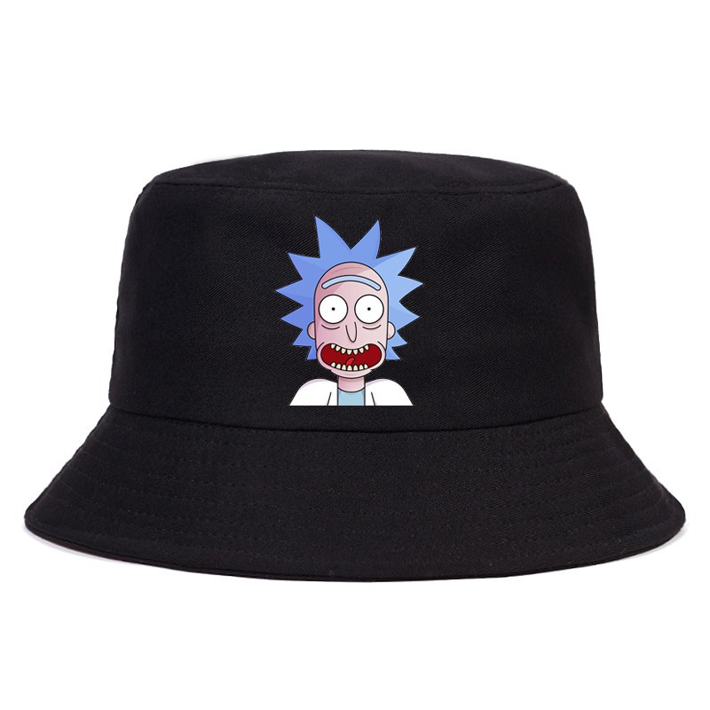 bucket hat for men women summer funny cartoon bucket cap bob hat hip hop fisherman hat