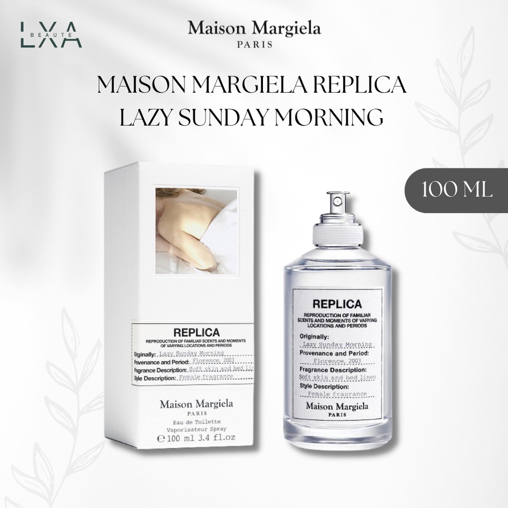 Jual MAISON MARGIELA REPLICA Lazy Sunday Morning EDT 100 ml | Shopee ...