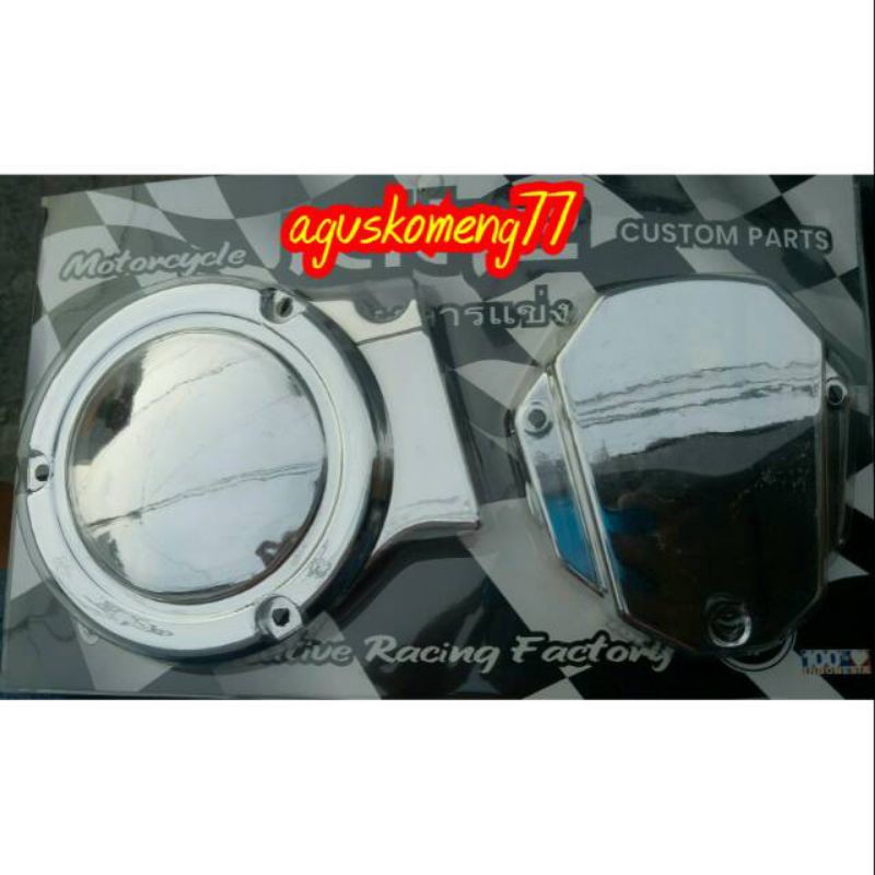 Tutup Magnet RX-KING Crome