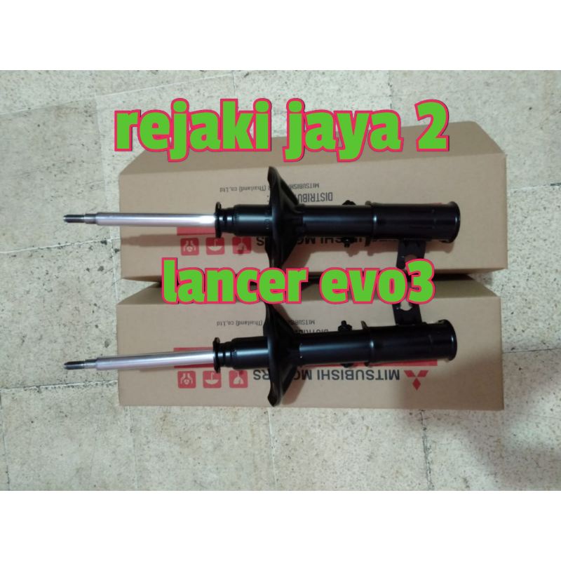 shock breaker Mitsubishi Lancer Evo 3 depan original