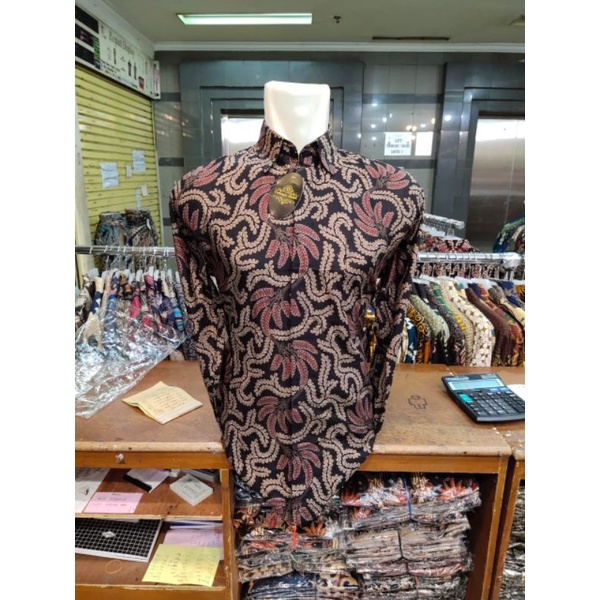 KEMEJA BATIK LENGAN PANJANG KATUN PREMIUM MODEL TERBARU MURAH MERIAH