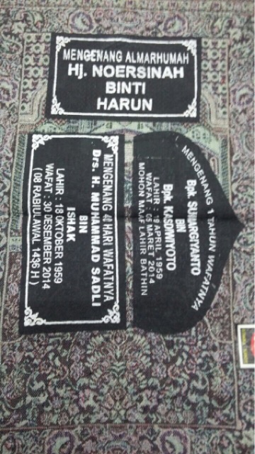 Sajadah zara made in turkey plus sablon