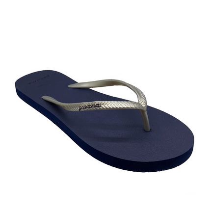 Sandal Panama Slim Slim5 Navy Silver Original