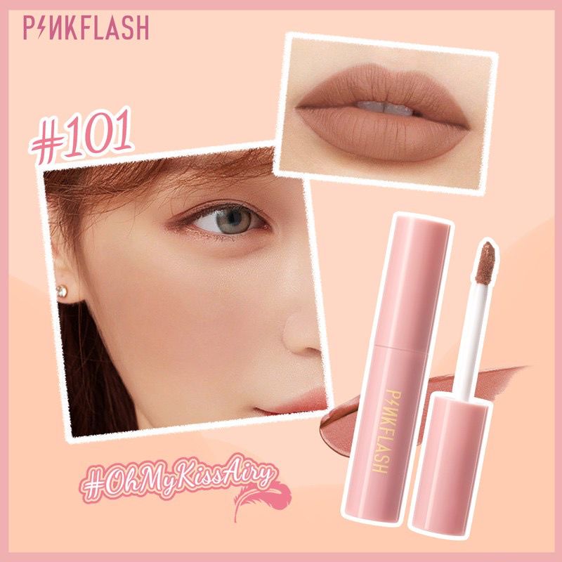 ✿ELYSABETHME✿ Pinkflash Lip tint liptint ombre tekstur ringan kualitas import bagus ombre tekstur halus mudah di blend