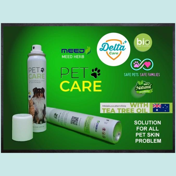 Tea Tree Oil Pet Care Aerosol Spray 100ml Vigon+ Delta ANTI KUTU