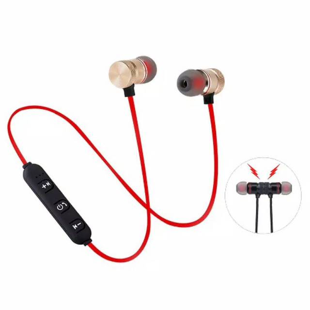 Sport Magnetic Bluetooth Earphone Headset Wireless Best Quality