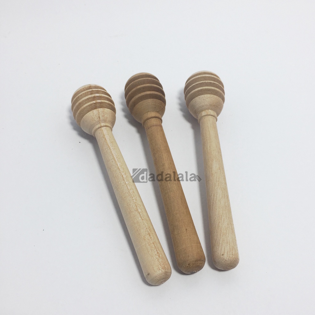 DADALALA Sendok Madu Kayu Anti Jamur Ukuran Kecil 12 Cm (Honey Dipper)