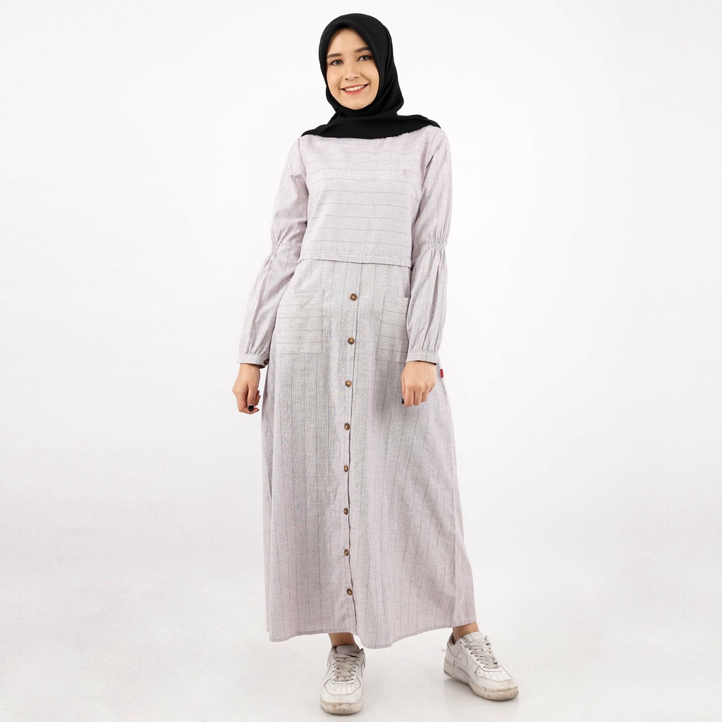 Baju Muslim Gamis Wanita Cressida - LLGAL.DB962X DAILYDOTS