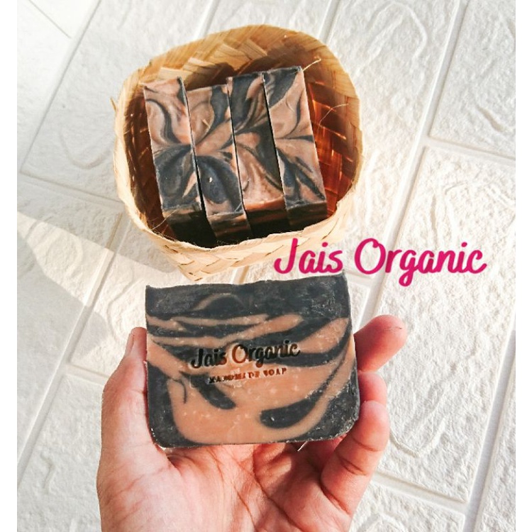 Charcoal Rose Clay handmade Handcrafted Natural Soap Bar / Sabun