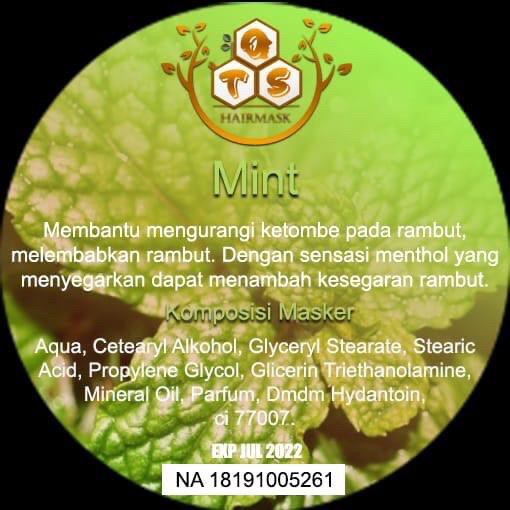 HAIRMASK OTS 100GR - MEDAN MURAH HARGA GROSIR - MASKER UNTUK RAMBUT KETOMBE - MASKER RAMBUT LEMBUT