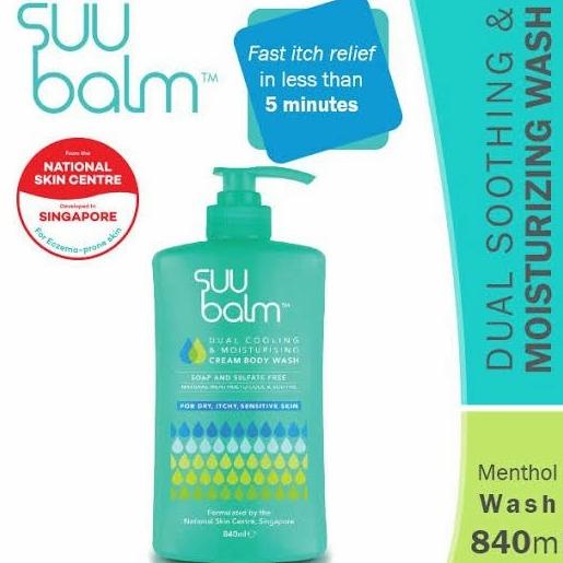 suu balm adult moisturizing cream body wash 840ml