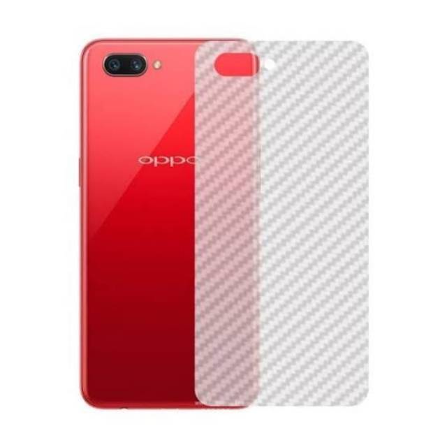 Realme 5 / 5 pro CARBON 3D BACK SKIN PROTECTOR / garskin / pelindung belakang / stiker hp